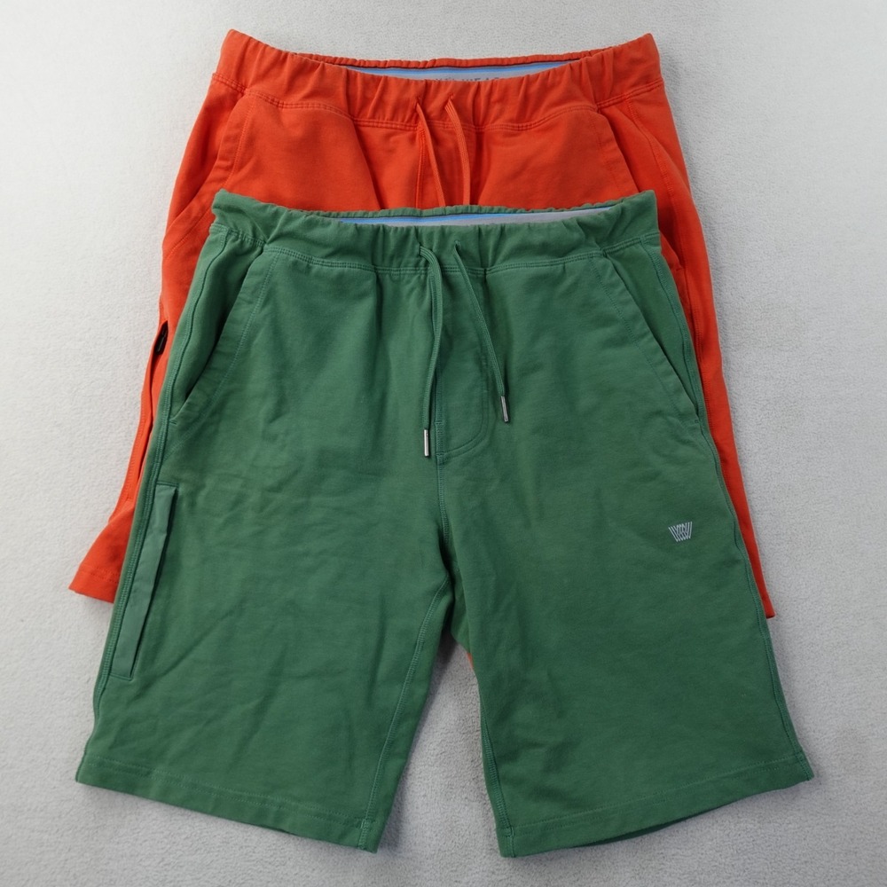 Lot of 2 Mack Weldon Ace Sweatshorts Mens Small Performance Tech Gym Stretch